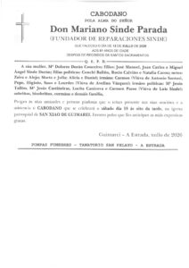 Mariano Sinde Parada